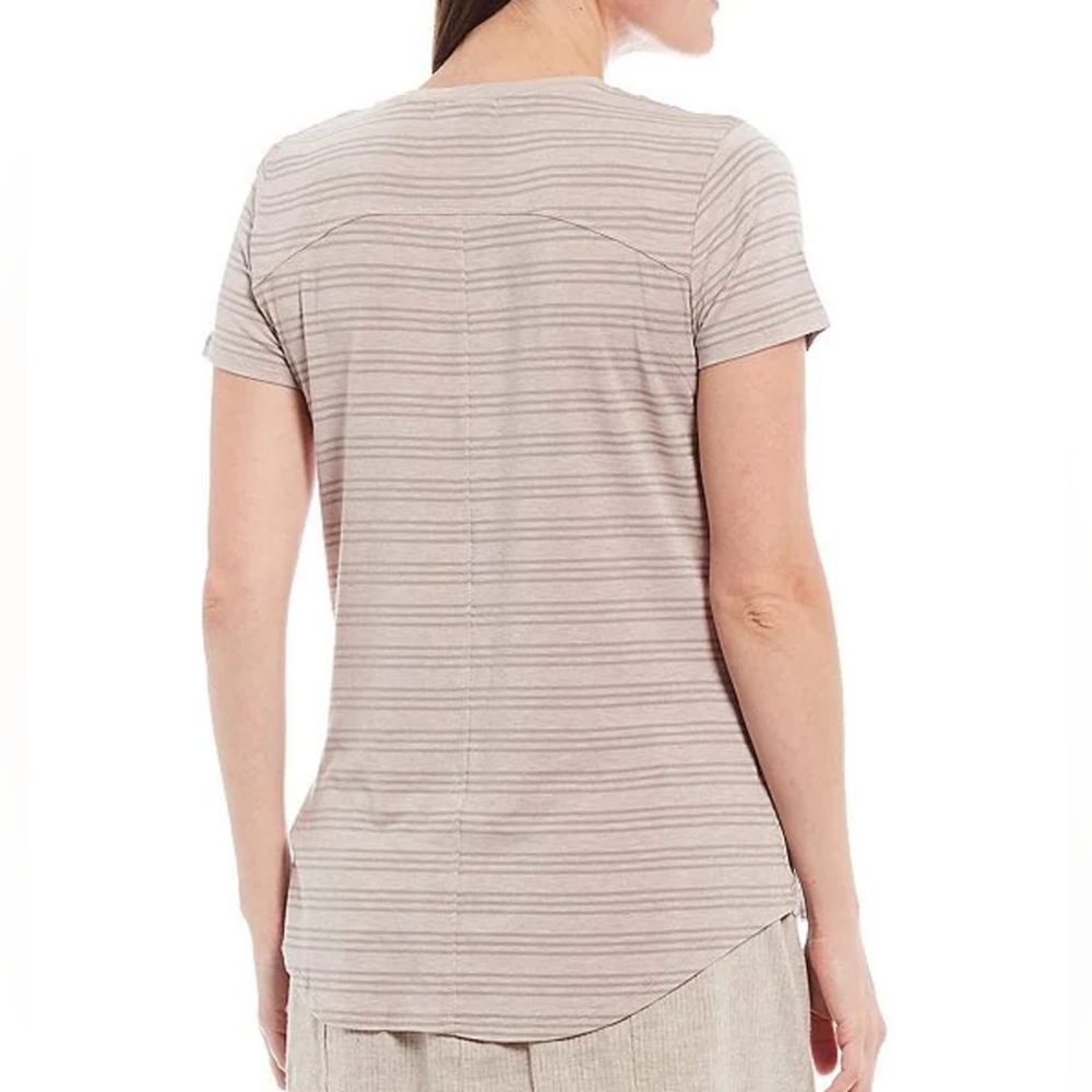 π prAna Women's Foundation Short Sleeve V-Neck T-Shirt - L - Picture 3 of 11